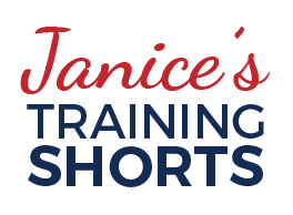 janice's training shorts