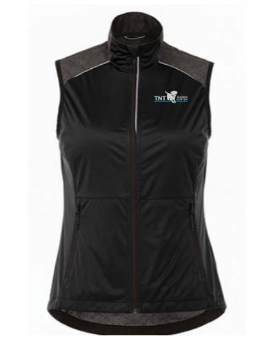charcoal training vest with TNT logo