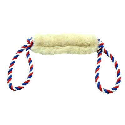 sheepskin tug toy