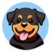 Rottweiler Puppy (Cartoon Icon)