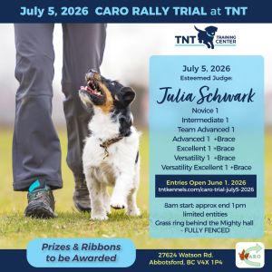 CARO Rally Trial July 5, 2026