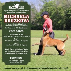 michaela bouzkova obedience seminar