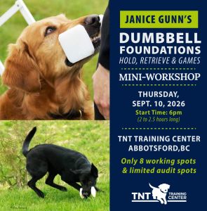 Janice Gunn's Dumbbell Retrieve Workshop