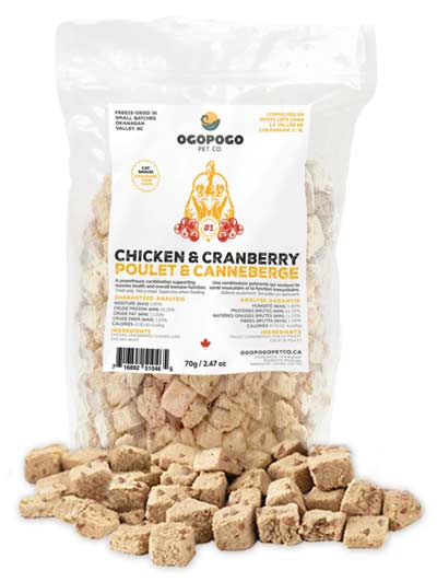 Ogopogo chicken and cranberry