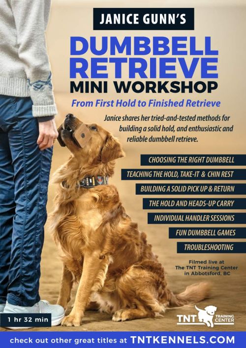 Janice Gunn's Mini-Dumbbell Retrieve Workshop